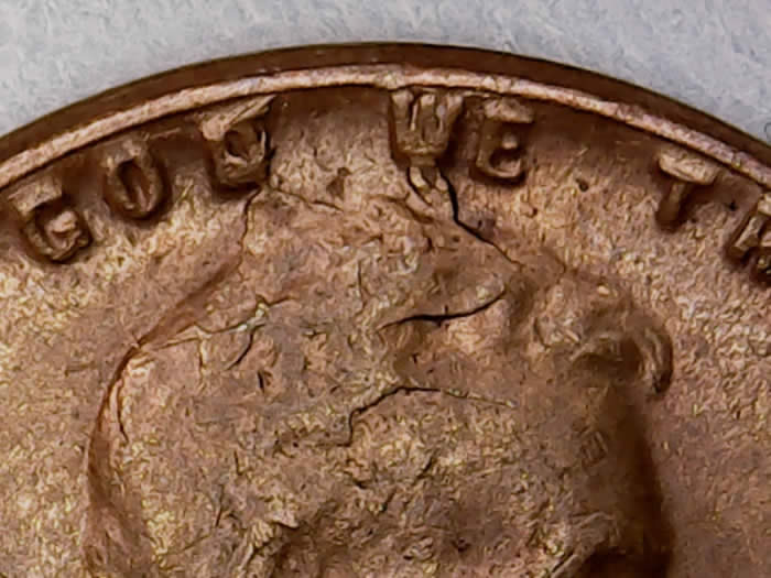 1955-Wheatie-Cracked-Skull---Updated---It's-A-Retained-Cud-:-!!