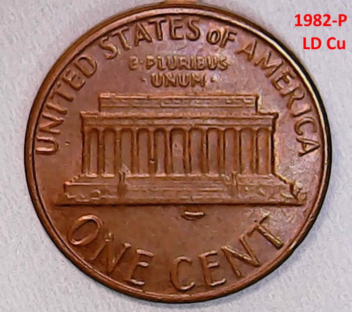 1982-P-LD-Cu-Rim-Cud-With-Free-Standing-Rev.-Die-Chip---Looks-Cool