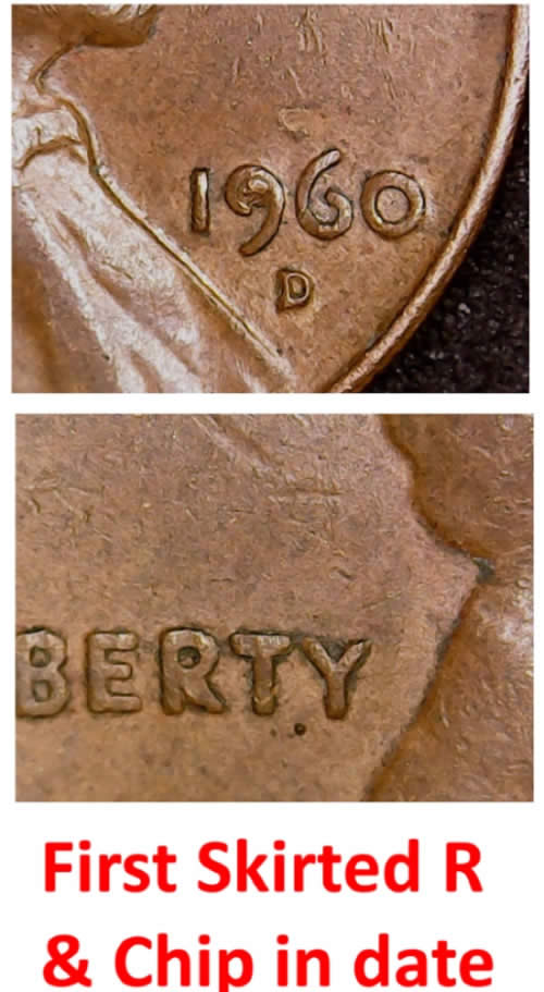 1960-D-Skirted-R-&-9-Chip-+-1994-P-9-Chip