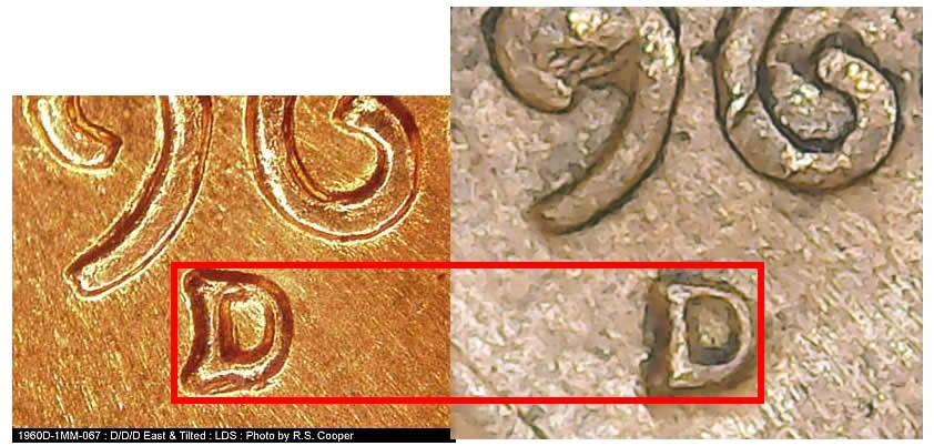 1960-D-Skirted-R-&-9-Chip-+-1994-P-9-Chip