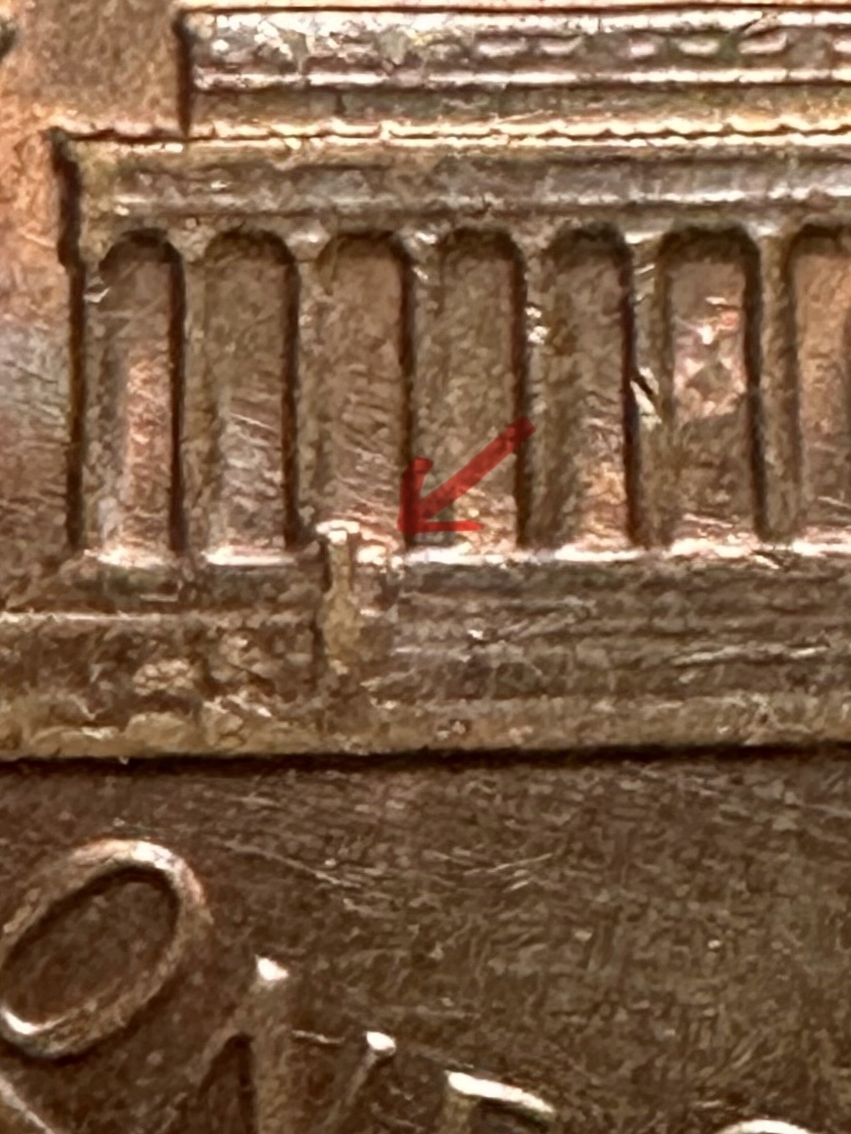 1982-P-Lg-Date-Lincoln-Penny-~-3.1g---Possible-Reverse-Er?