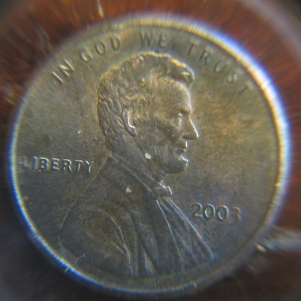 New-Pics!!-2003-Unplated-Lincoln-Cent?-Metal-Detecting-Find!