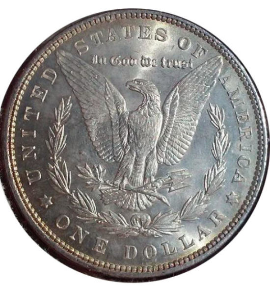 1887-Morgan-Dollar--Some-Nice-Toning-On-This-One!