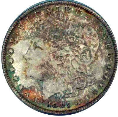 1885-Morgan-Dollar--ANACS-MS-64