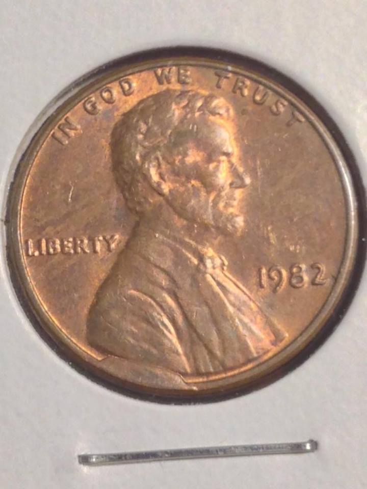 1982-P-Lincoln-Cent-Cud---My-First-One-In-Circulation!
