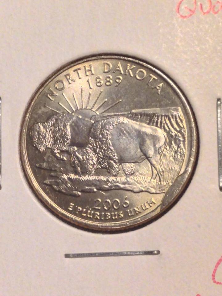 2006-ND-State-Quarter-Cud
