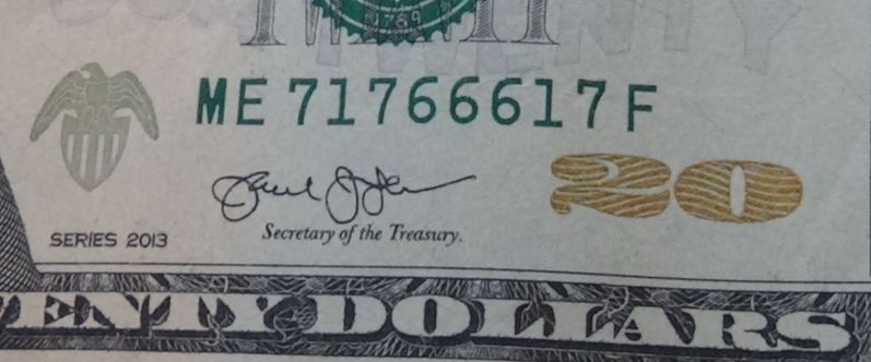 Value-Of-This-$20-Dollar-Bill-With-The-Serial-Number-Being:-Me-71766617-F