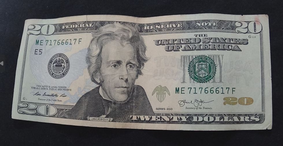 Value-Of-This-$20-Dollar-Bill-With-The-Serial-Number-Being:-Me-71766617-F