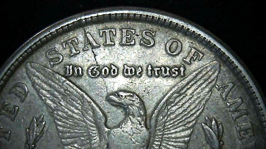 1921-S-Morgan-Silver-Dollar-W/-Cracked-Planchet
