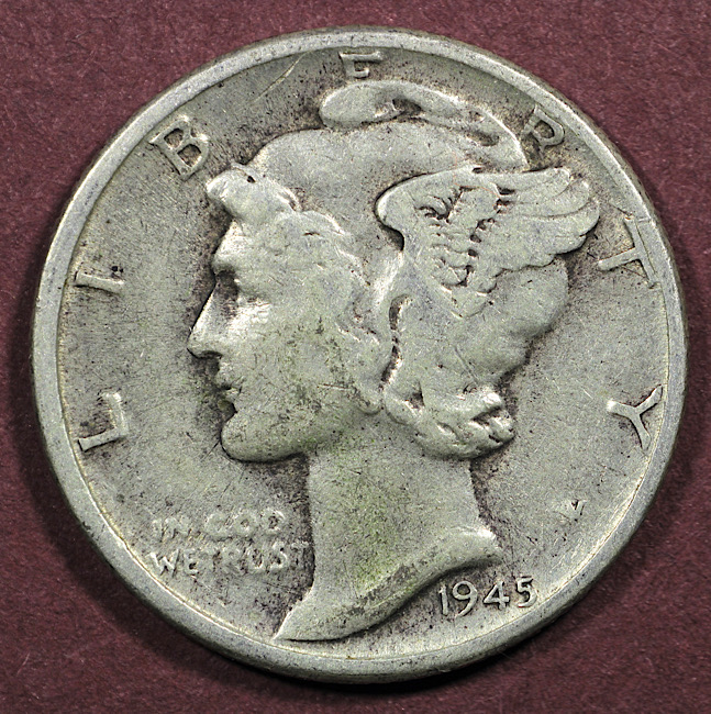 1945-D-10c-Struck-In-Rim-Burr
