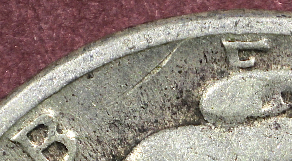 1945-D-10c-Struck-In-Rim-Burr
