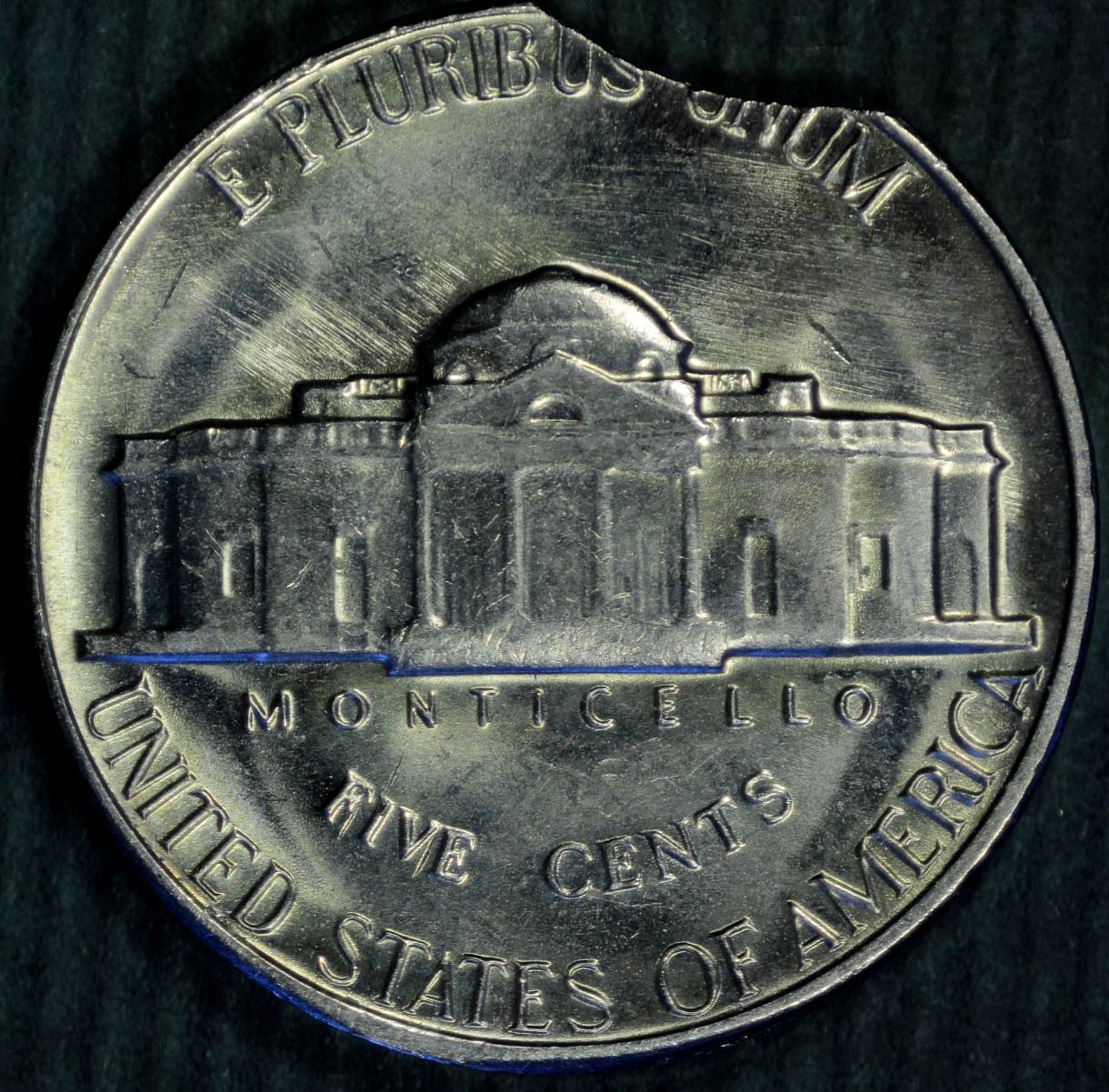 1967-P-5c-Double-Clipped-Planchet