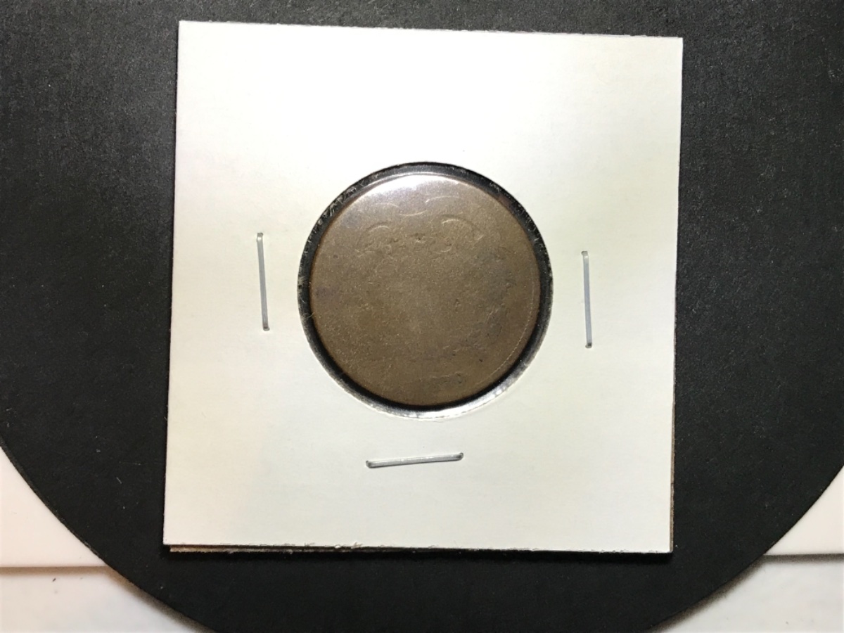 1870-Two-Cent-Piece--Rotated-Reverse-About-90-Degrees-Cherrypick