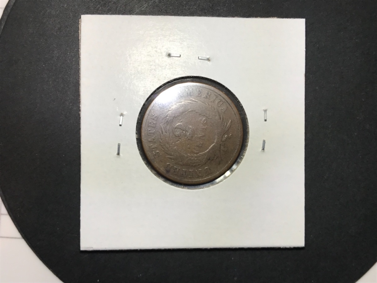 1870-Two-Cent-Piece--Rotated-Reverse-About-90-Degrees-Cherrypick