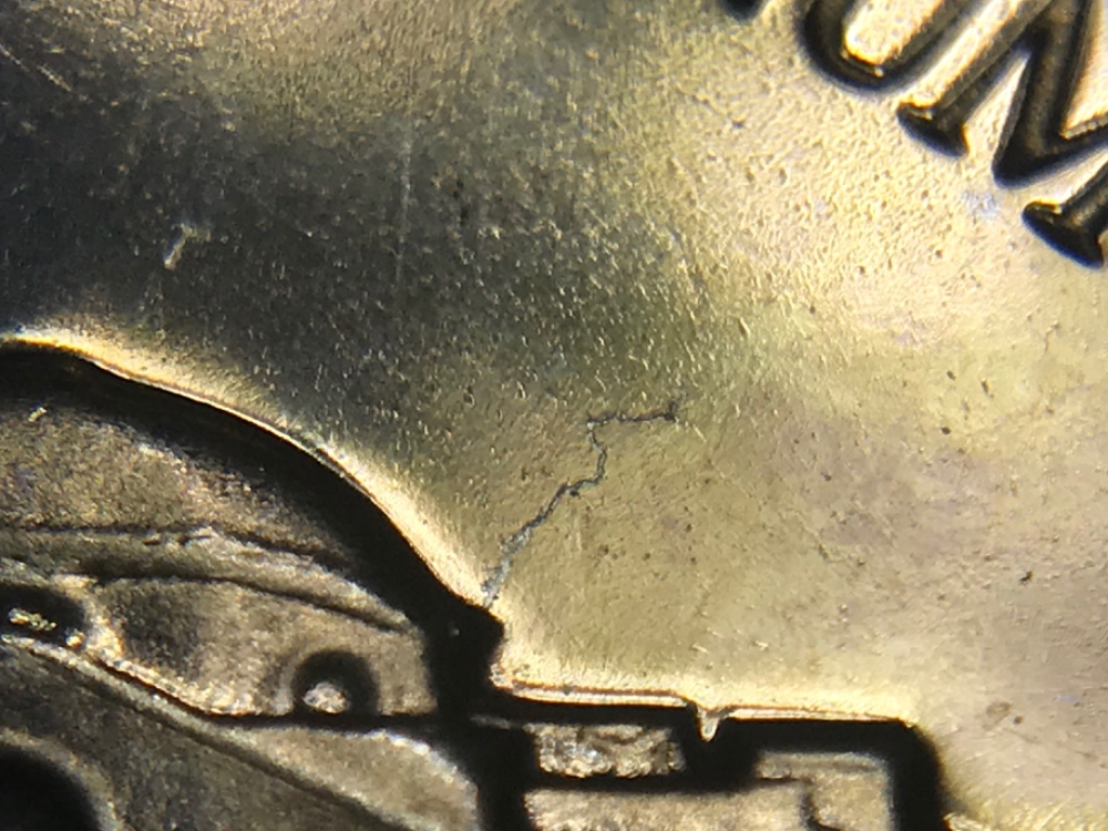 1967-SMS-Jefferson-Nickel--Struck-Through-String-On-Reverse