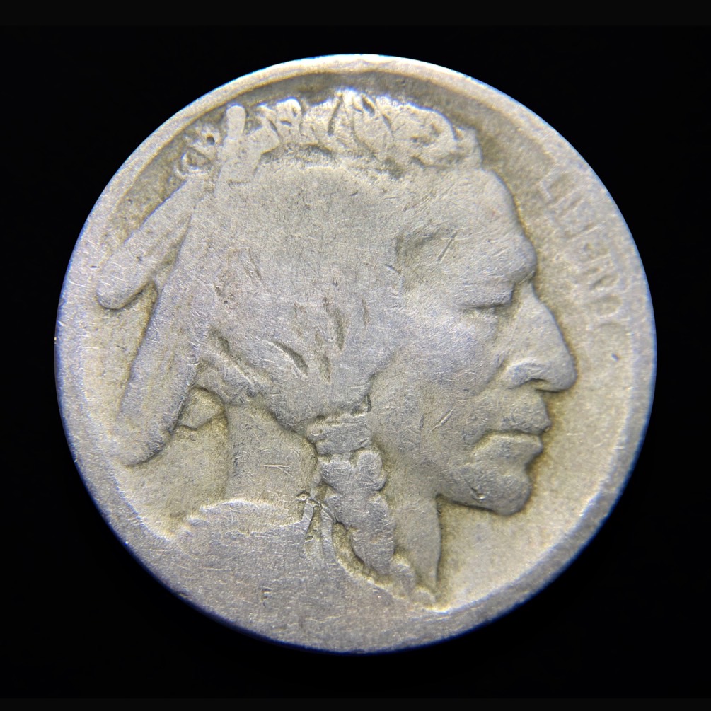 1913-S-Type-1-Buffalo-Nickel-Picked-From-A-Tray-Of-Buffalos