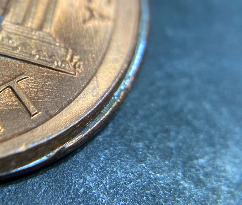 1987-LMC--Mint-Error:-Off-Center,-Partial-Collar,-Obverse-Ridge-Ring-Ms