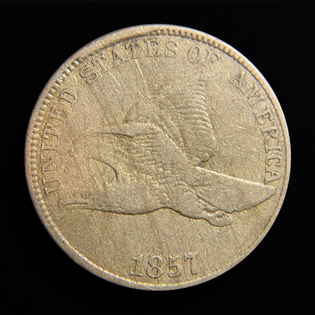 1857-Flying-Eagle-Cent-For-Grading