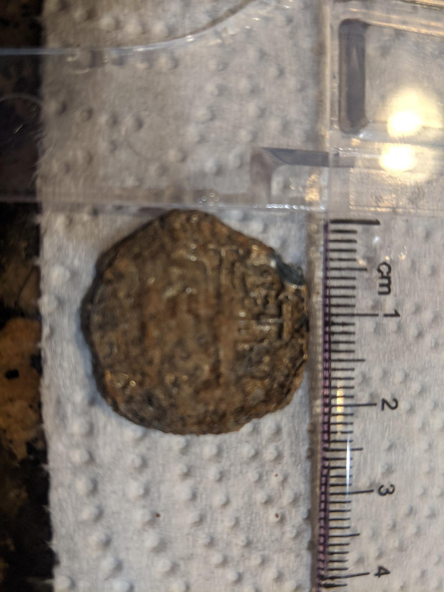 Coin-Found-Metal-Detecting--Spanish?-Id:-Repro-Spanish-Cob