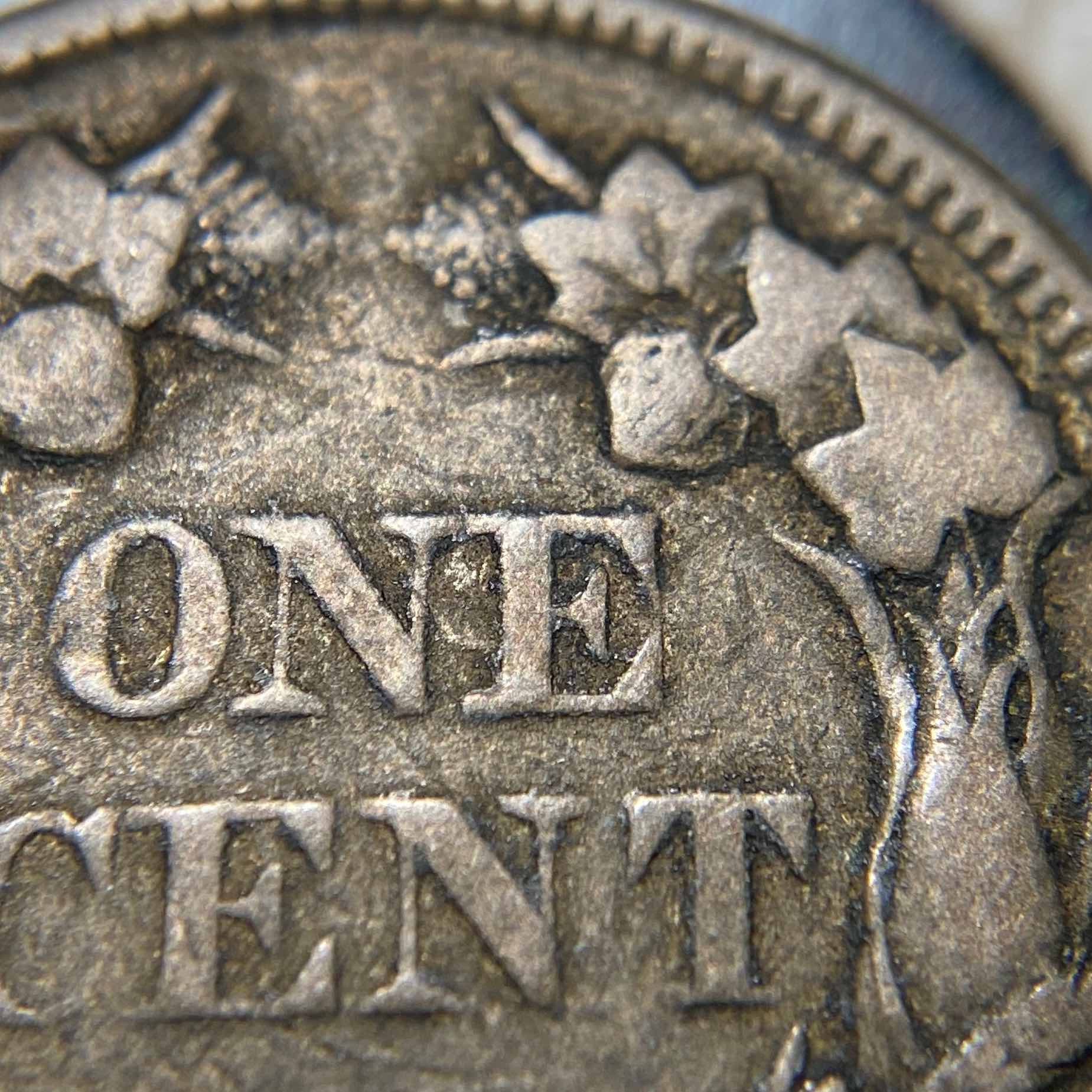 1857-Flying-Eagle-Cent--Reverse-Die-Clash-With-Seated-Quarter,-FS-901-Snow-8