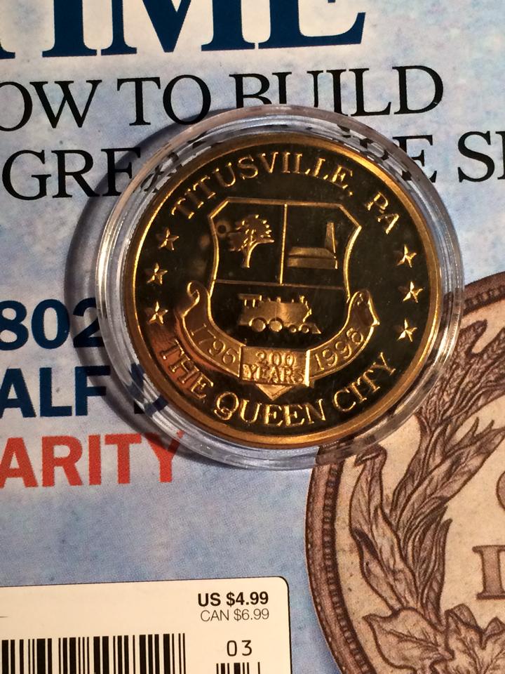 Titusville-PA-Token?-Can't-Seem-To-ID-This-One.