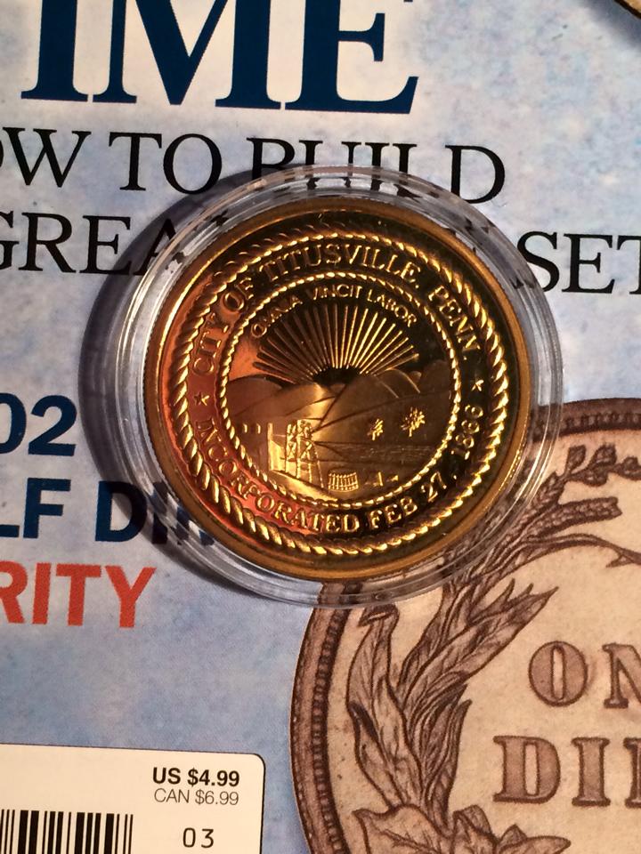 Titusville-PA-Token?-Can't-Seem-To-ID-This-One.