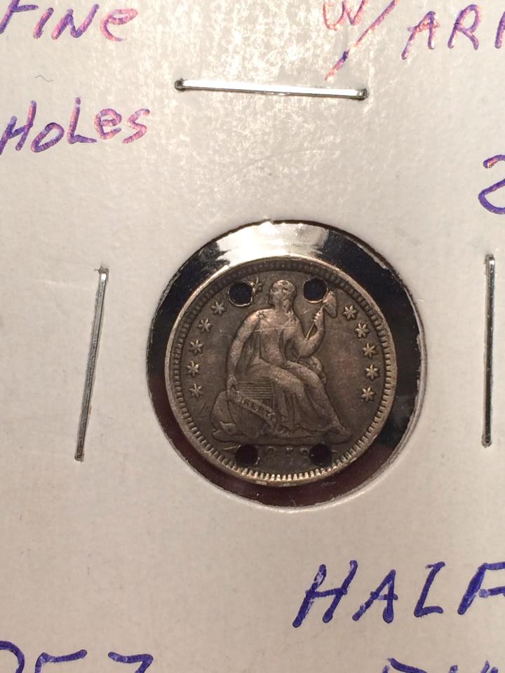 1853-W/-Arrows-Seated-Half-Dime---You-Grade
