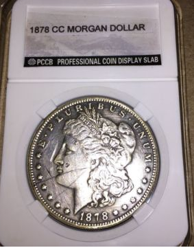 Counterfeit-1878-CC-In-An-Unauthorized-Slab.