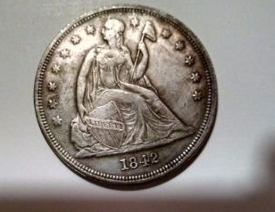 Counterfeit-1842-Seated-Liberty-Dollar