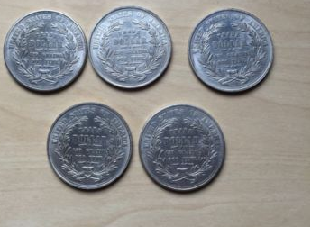 Counterfeit-1872-Pattern-Trade-Dollar's