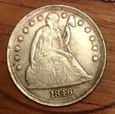 Counterfeit-1846-Seated-Dollar