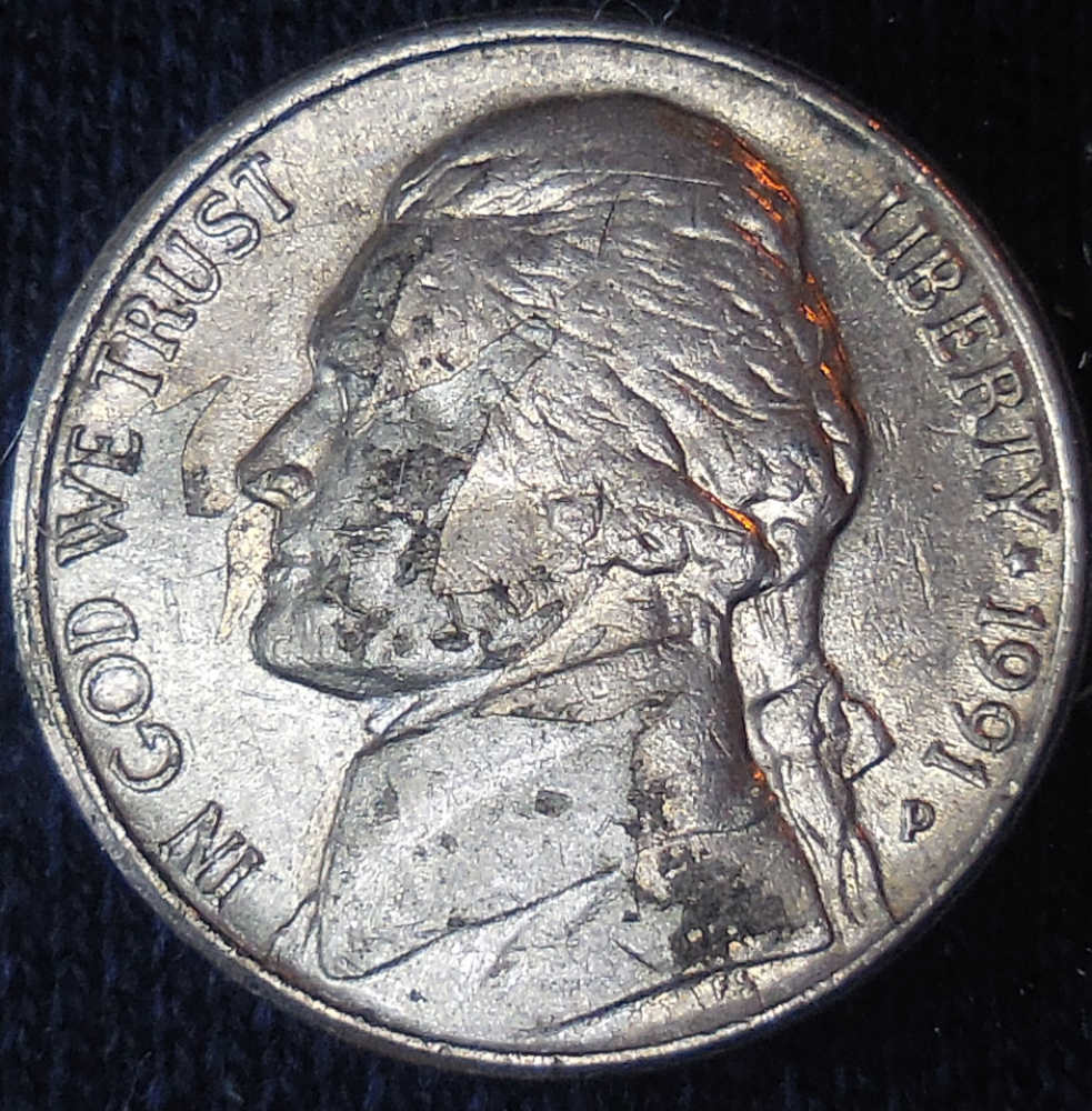 1991-P-Five-Cent--My-First-Lamination