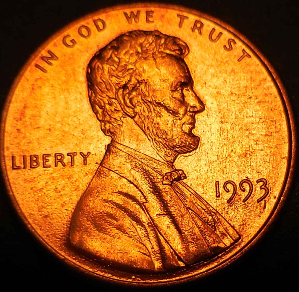 1957-D-Lincoln-Cent-With-Weird-Chin-&-Bow-Tie