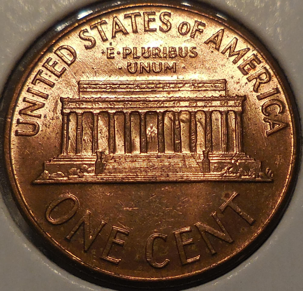 1967-Lincoln-Memorial-Cent-Severely-Over-Polished