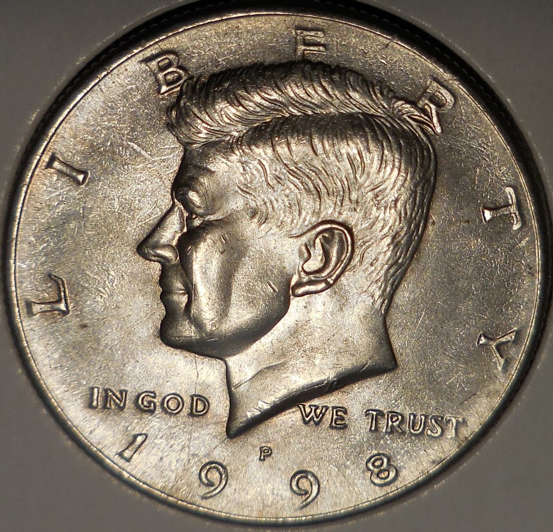 1998-P-Kennedy-Half-Dollar-Shattered-Die