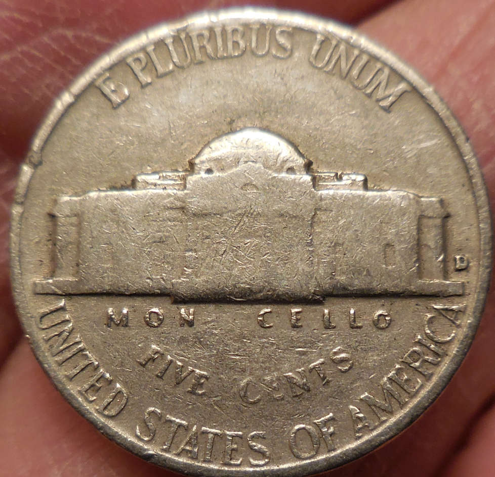 1985-D-Lincoln-Cent-Struck-Through-Grease-Missing-L-In-Liberty-