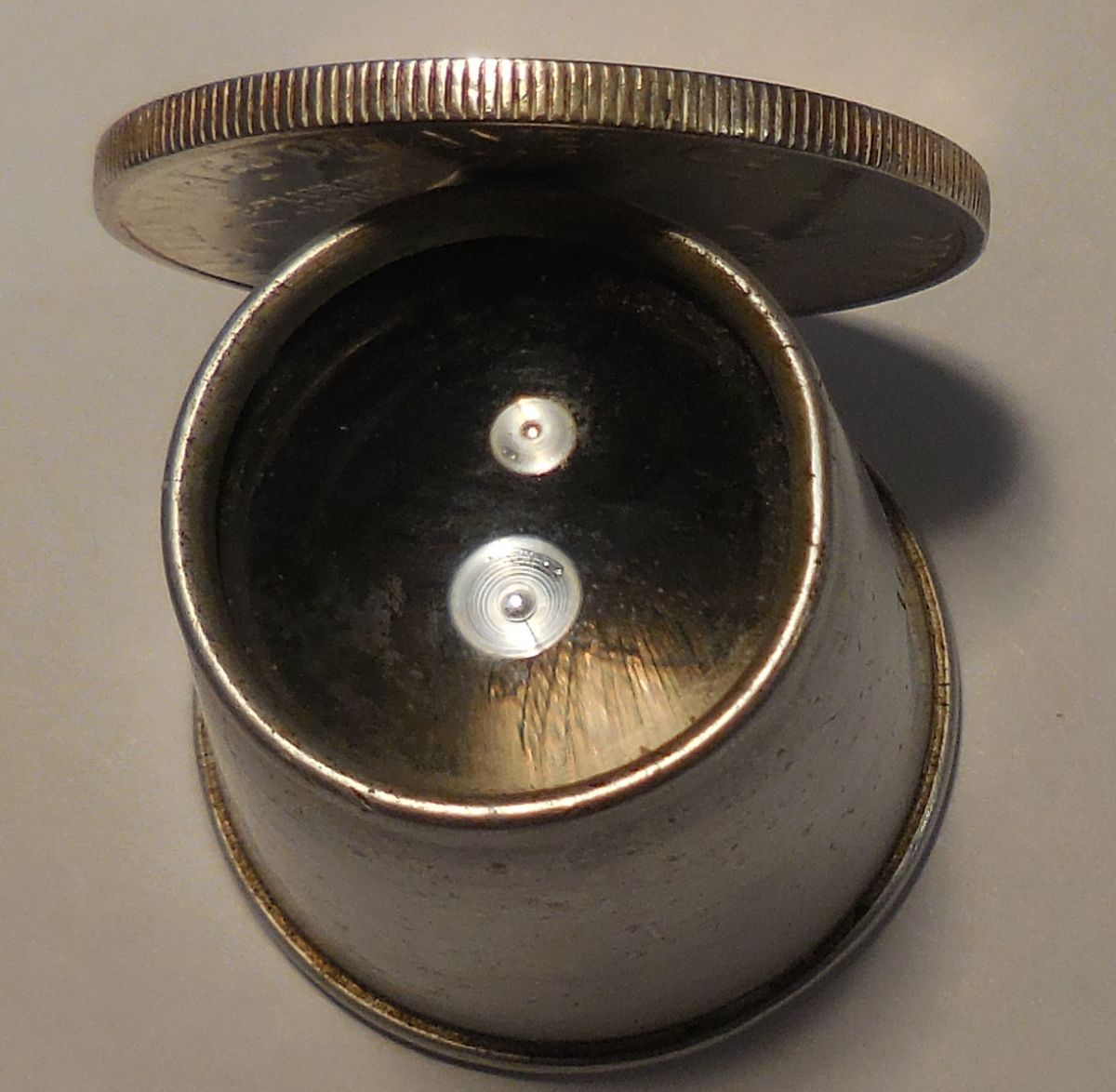 1971-D-Eisenhower-Dollar----Impaired-Proof-Or-Plated?