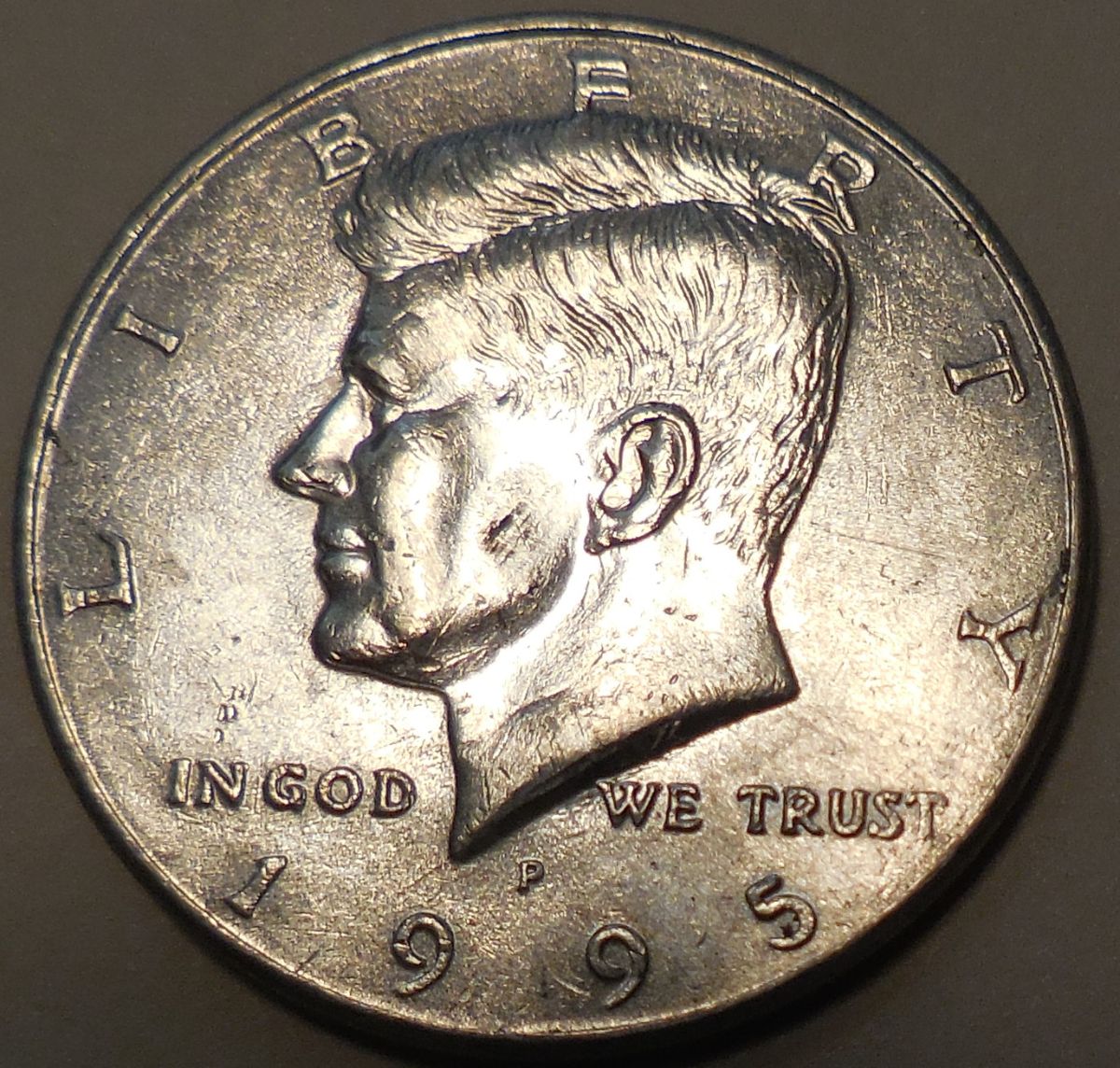 1995-P-Kennedy-Doubled-Profile-And-Motto