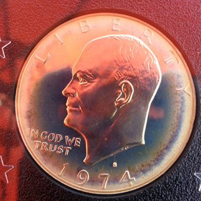 Eisenhower-Proof-Dollar---Silver