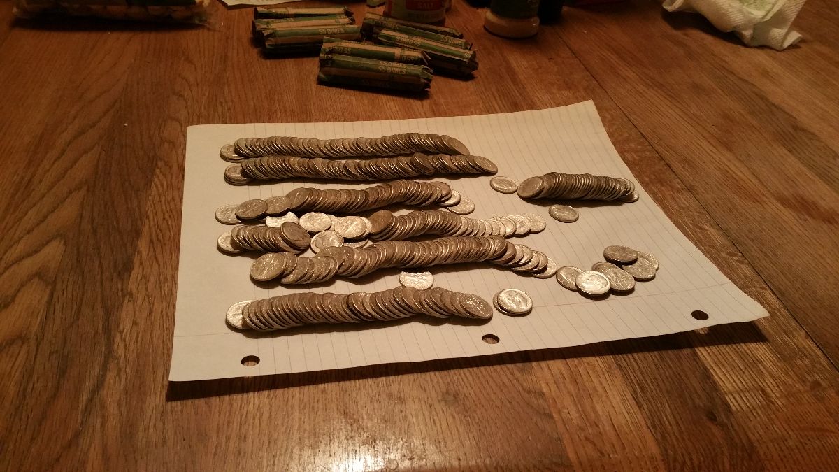 Dime-Roll-Searching