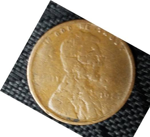 Buffalo-Nickel-&-Wheat-Cent......?-Raised-Buffalo-Over-Abe