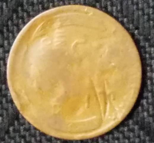 Buffalo-Nickel-&-Wheat-Cent......?-Raised-Buffalo-Over-Abe