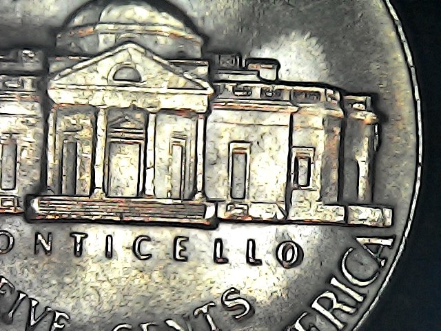 2000-P-Nickel-With-Hornets-Nest-Cud?-On-Reverse?