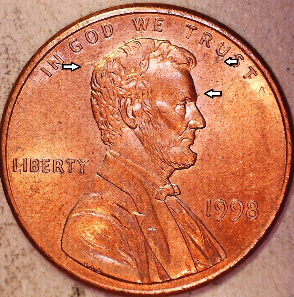 1998-Lincoln-Cent-DDR,-Maybe?