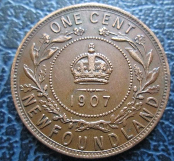 1907-Newfoundland-One-Cent