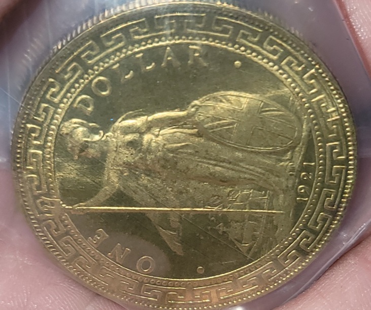 1921-British-Trade-Dollar-B-Mint-Mark-Plated-Or-Gold?