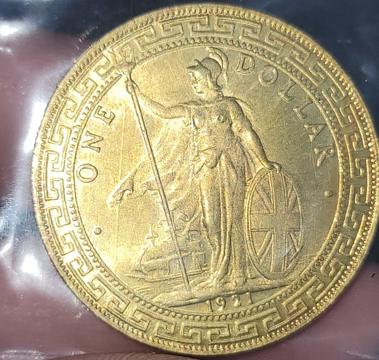1921-British-Trade-Dollar-B-Mint-Mark-Plated-Or-Gold?