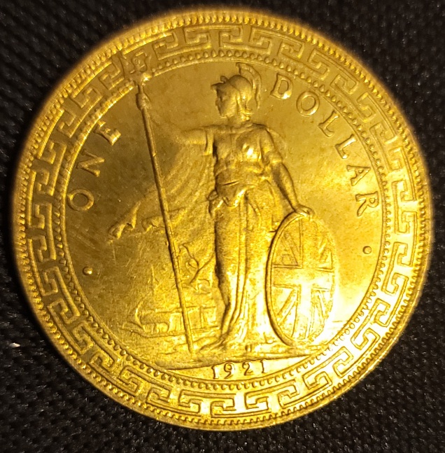 1921-British-Trade-Dollar-B-Mint-Mark-Plated-Or-Gold?