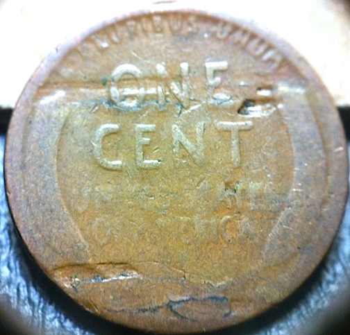 192?-Wheat-Penny---Multiple-Lamination-Errors