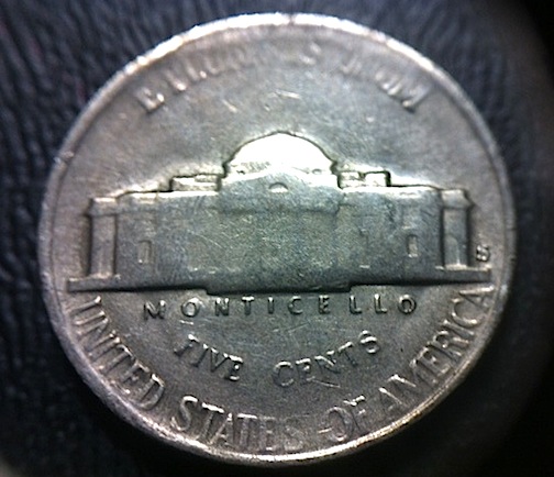 1953-S-Jefferson-Nickel---Struck-Through-Grease?